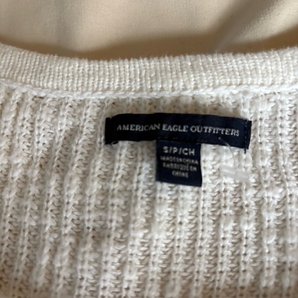 American Eagle Lace-Up Sweater - Picture 2 of 6